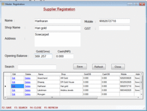 Suplier Registration