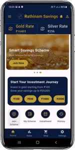 Savings Mobile App Scheme